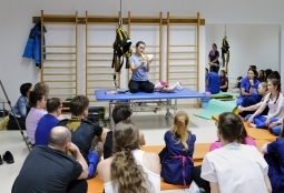 Galeria | WUMed | Poród to ruch - warsztaty dla studentów położnictwa i fizjoterapii | Zdjęcie: 22